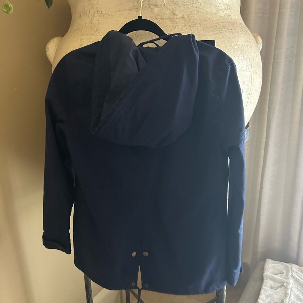 Navy blue utility coat - Picture 3 of 3